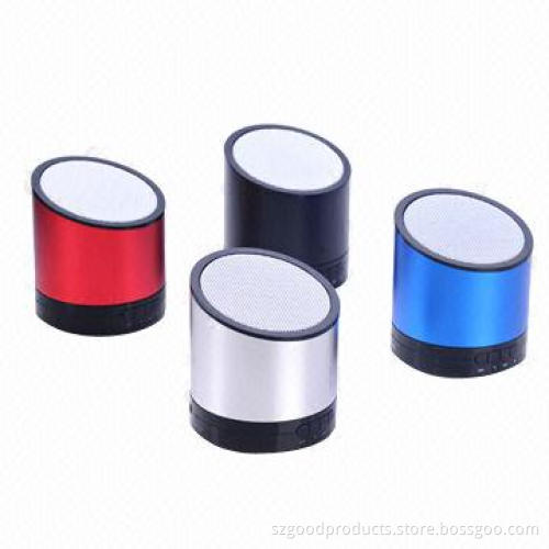 Wireless Speaker with 450mAh Battery for iPhone, iPad, Tablet PC and Smartphone